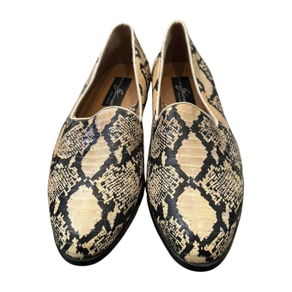 Giorgio Brutini Genuine Snakeskin Slip-On Loafers Men’s 10M 150639-2